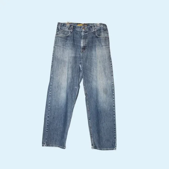 Levi's Silver Tab Baggy W36 L32 極太 00s メキシコ製 Levi'sリーバイス SILVERTABシルバータブ BAGGY